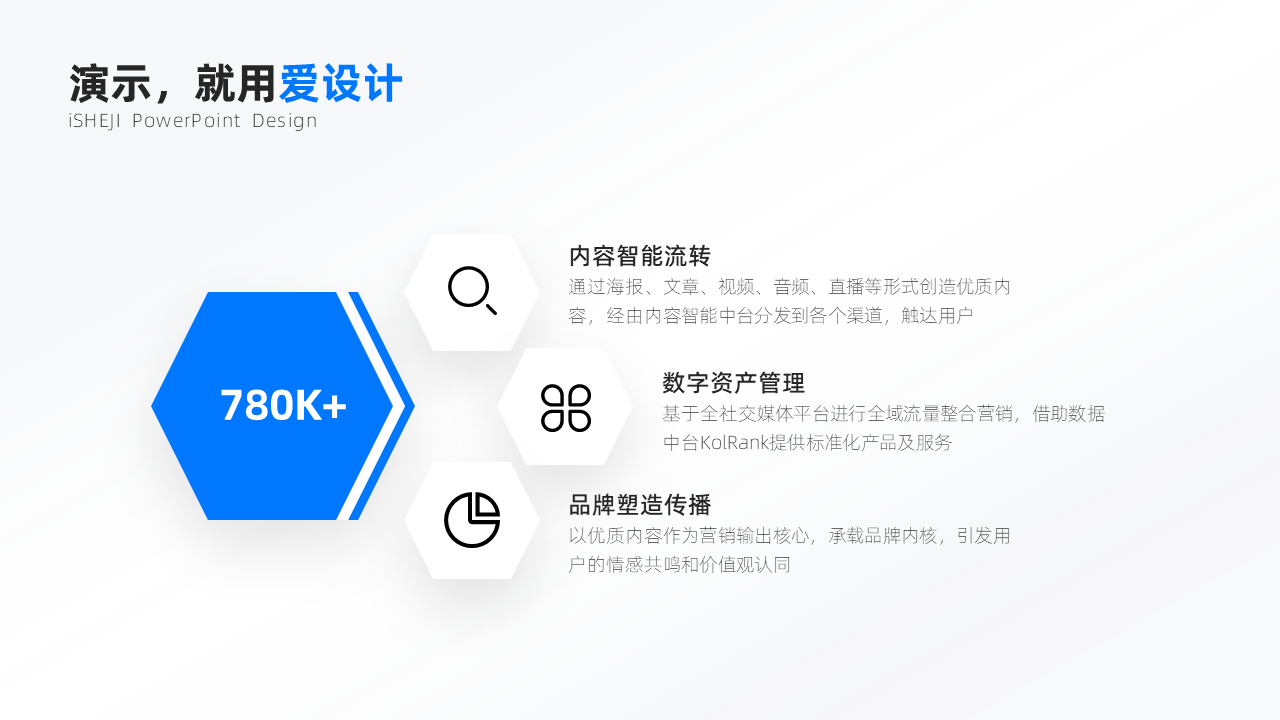 总分关系3项PPT内容页