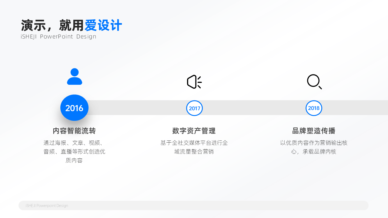 递进关系3项PPT内容页