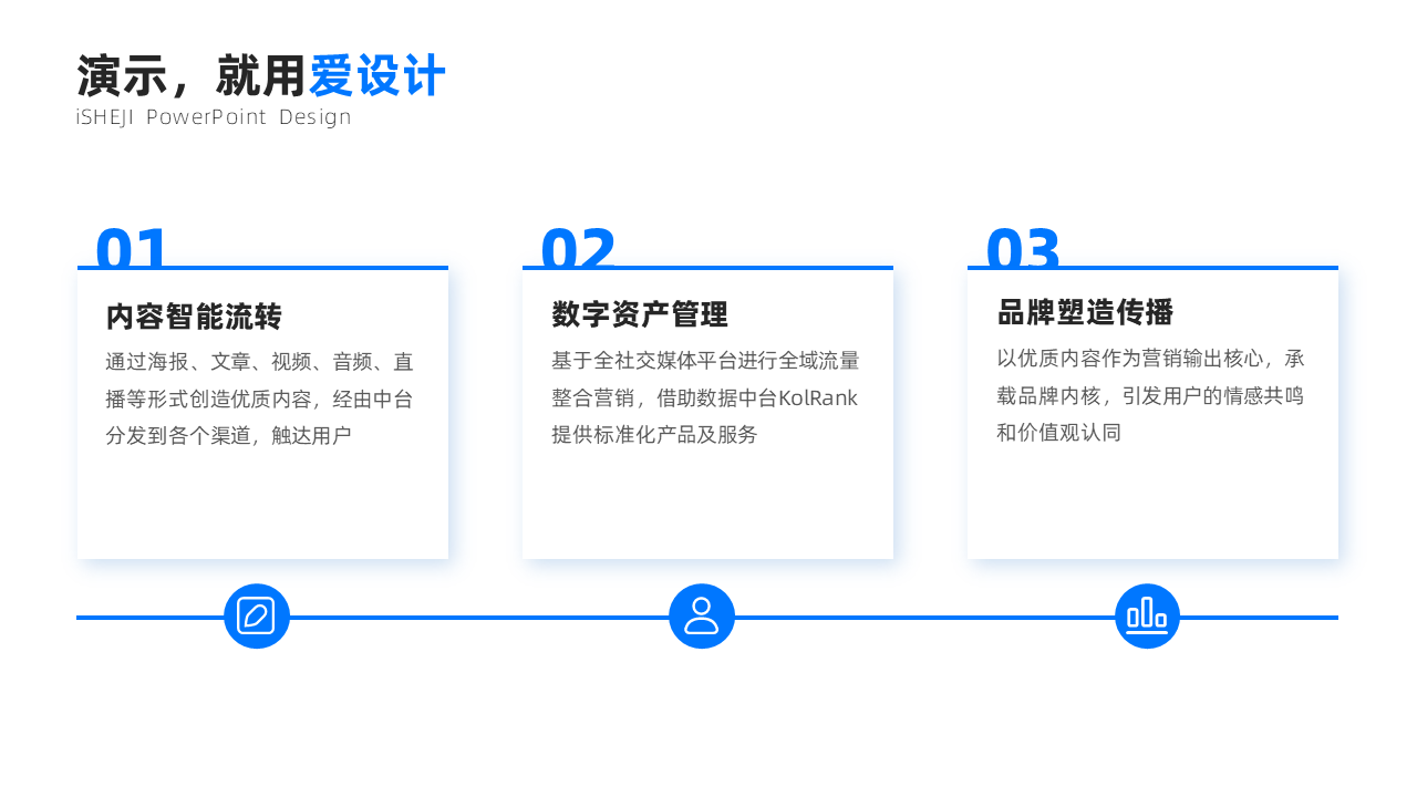 递进关系3项PPT内容页