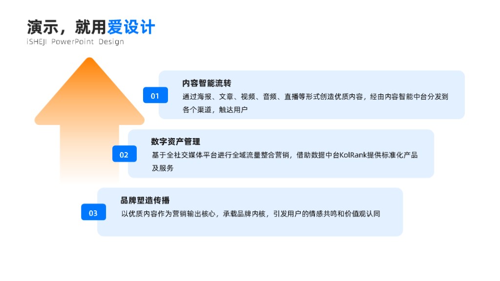 递进关系3项PPT内容页
