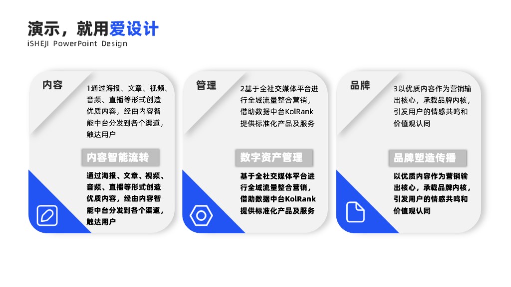 并列关系6项PPT内容页
