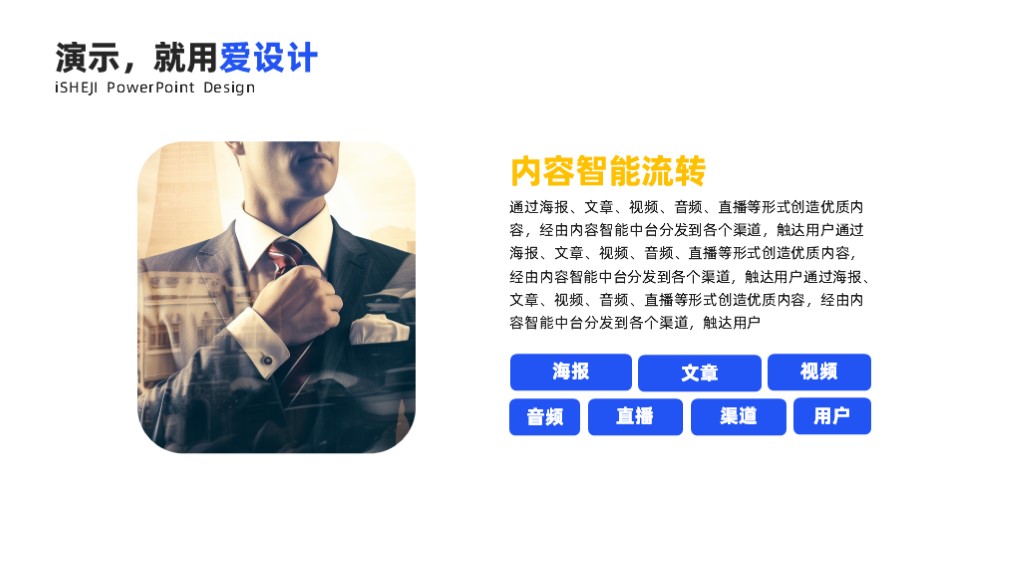 并列关系1项PPT内容页