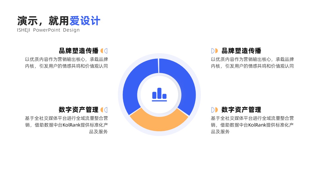 并列关系4项PPT内容页